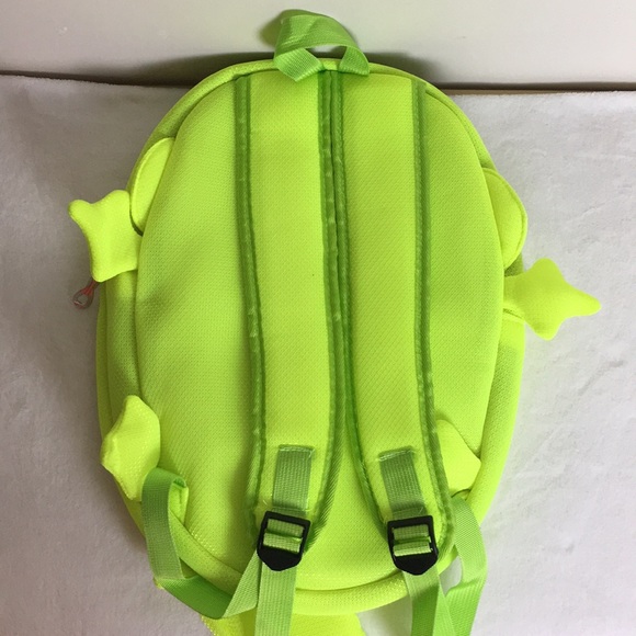 ✨SOLD✨Fun school/party green neon dinosaur backpack - Picture 7 of 7